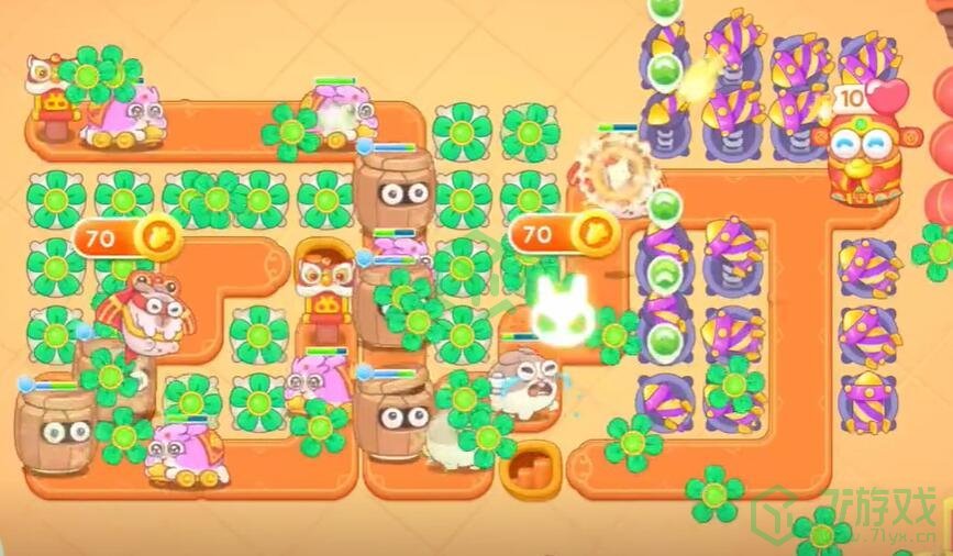 《保卫萝卜4》新春大集第8关攻略