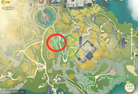 《射雕手游》无定坊五蕴灯位置大全