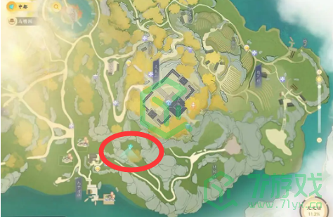 《射雕手游》无定坊五蕴灯位置大全