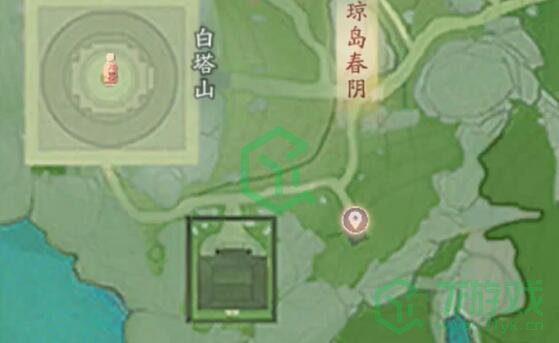 《射雕手游》吟咏台位置大全