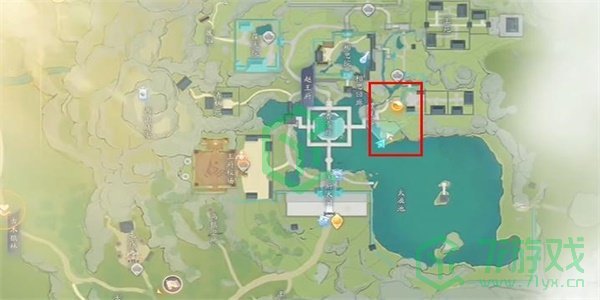 《射雕手游》太液池收集方法