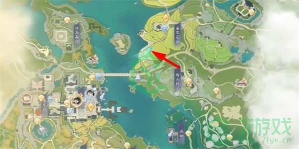 《射雕手游》木槿花收集方法