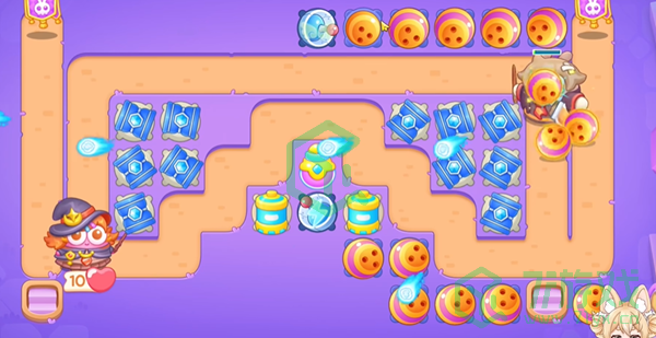 《保卫萝卜4》阿波与魔法宝藏第20关通关攻略