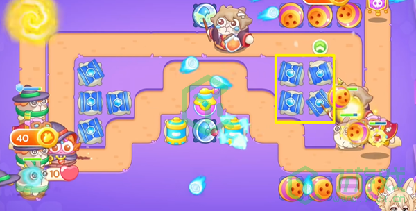 《保卫萝卜4》阿波与魔法宝藏第20关通关攻略