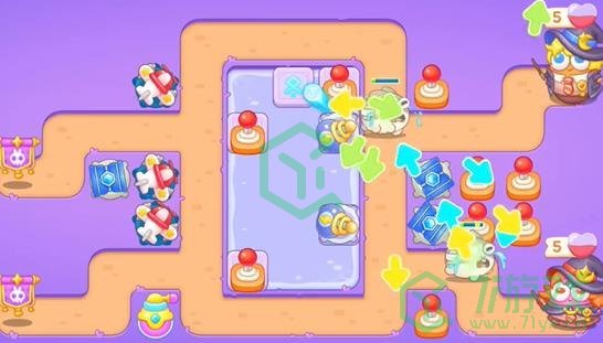 《保卫萝卜4》阿波与魔法宝藏第67关通关攻略