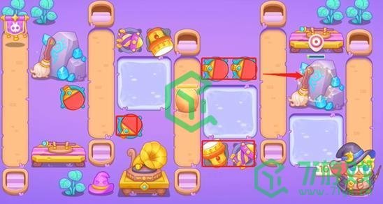 《保卫萝卜4》阿波与魔法宝藏第68关通关攻略