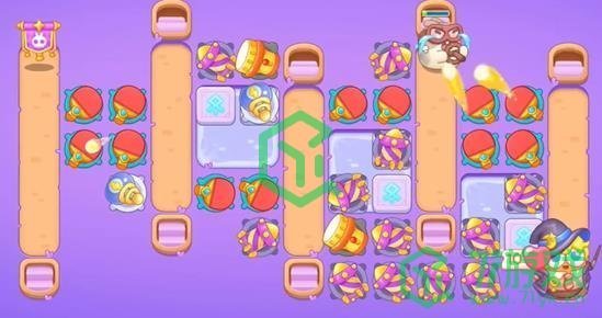 《保卫萝卜4》阿波与魔法宝藏第68关通关攻略