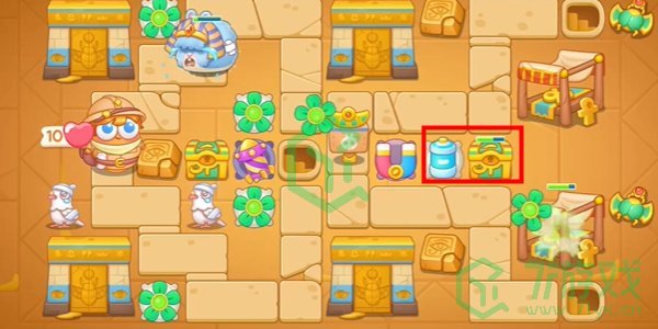 《保卫萝卜4》法老归来第36关通关攻略