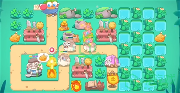 《保卫萝卜4》秋天DE第一杯奶茶第3关通关攻略