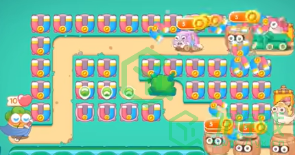 《保卫萝卜4》秋天DE第一杯奶茶第8关通关攻略