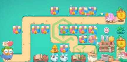 《保卫萝卜4》秋天DE第一杯奶茶第8关通关攻略